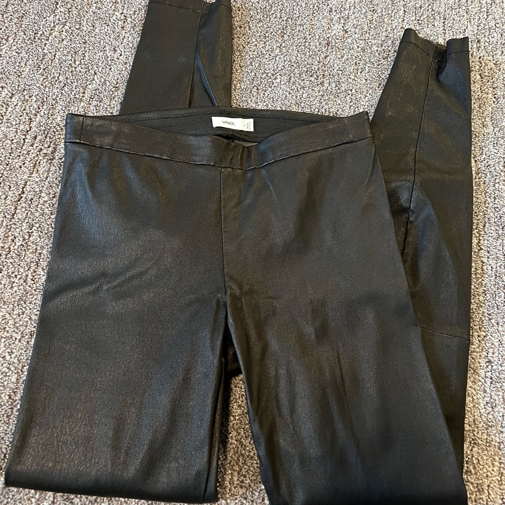 EUC Vince lamb skin leather pants - worn once!